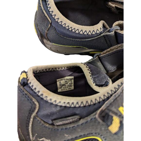 Merrell Sandals‎ Boys Size 5M Leather Hydro H20 Hiker Sport Navy Green Outdoors - Picture 4 of 5
